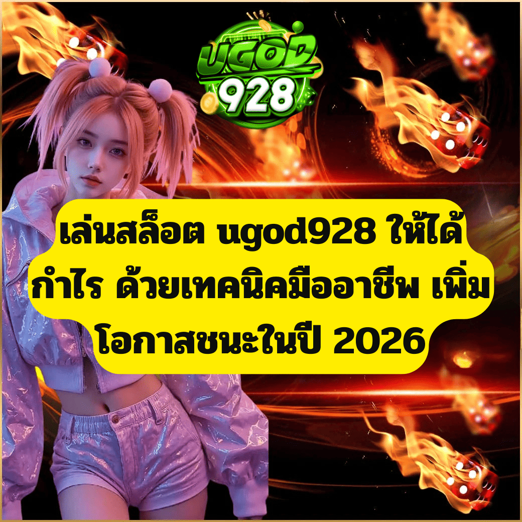 เล่นสล็อต ugod928 ให้ได้กำไร ด้วยเทคนิคมืออาชีพ เพิ่มโอกาสชนะในปี 2026